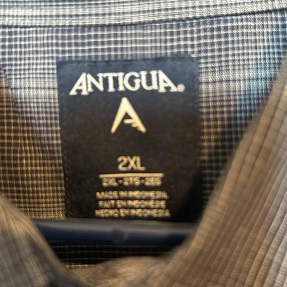 Men’s Antigua long sleeve Dallas Cowboys button up shirt, size XXL - Picture 3 of 3